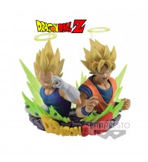 Figurine DBZ - Son Goku & Vegeta Super Saiyan Figuration Vol1 7cm