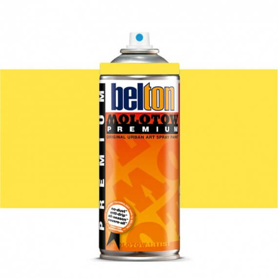 Bombe Spray Premium 400mL 002 Jaune Zinc