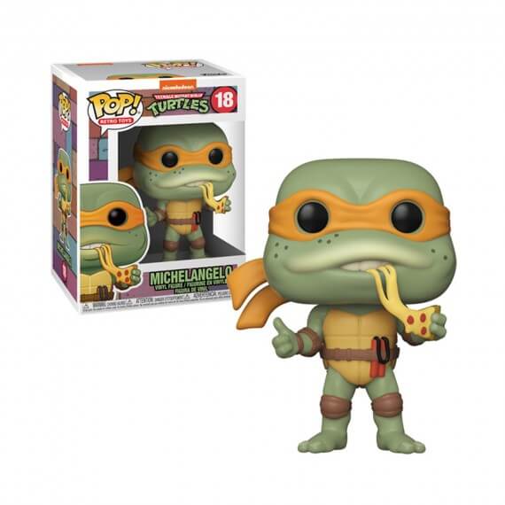 Figurine TMNT Tortues Ninja - Michelangelo Pop 10cm