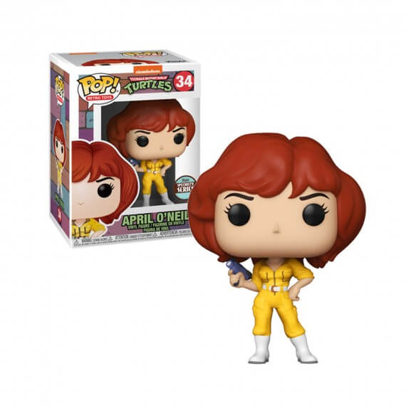 Figurine TMNT Tortues Ninja - April O'Neil Pop 10cm