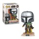 Figurine Star Wars Mandalorian - Mando Flying & Child Pop 10cm