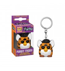 Porte Clé Hasbro Retro Toys - Tiger Furby Pocket Pop 4cm
