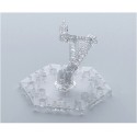 Socle Gundam Gunpla - Action Base 5 Clear MG 1/100