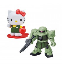 Maquette Gundam - Hello Kitty Zaku II Gunpla SD Cross Silhouette 8cm