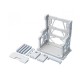 Socle Gundam Gunpla - Action Base System Base 001 White