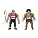 Figurine TMNT Tortues Ninja Turtles In Time - 2-Pack Pirate Rocksteady & Bebop 18cm