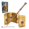 Replique Harry Potter - Baguette Harry Potter et carte du Maraudeur Blister