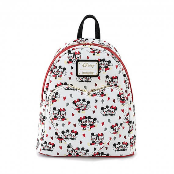 Mini Sac A Dos Disney - Mickey & Minnie Mouse Heart