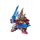 Maquette Gundam - 21 Zhang Liao Sazabi Gunpla SD Sangoku Soketsuden 8cm