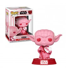 Figurine Star Wars - Valentines Yoda With Heart Pop 10cm