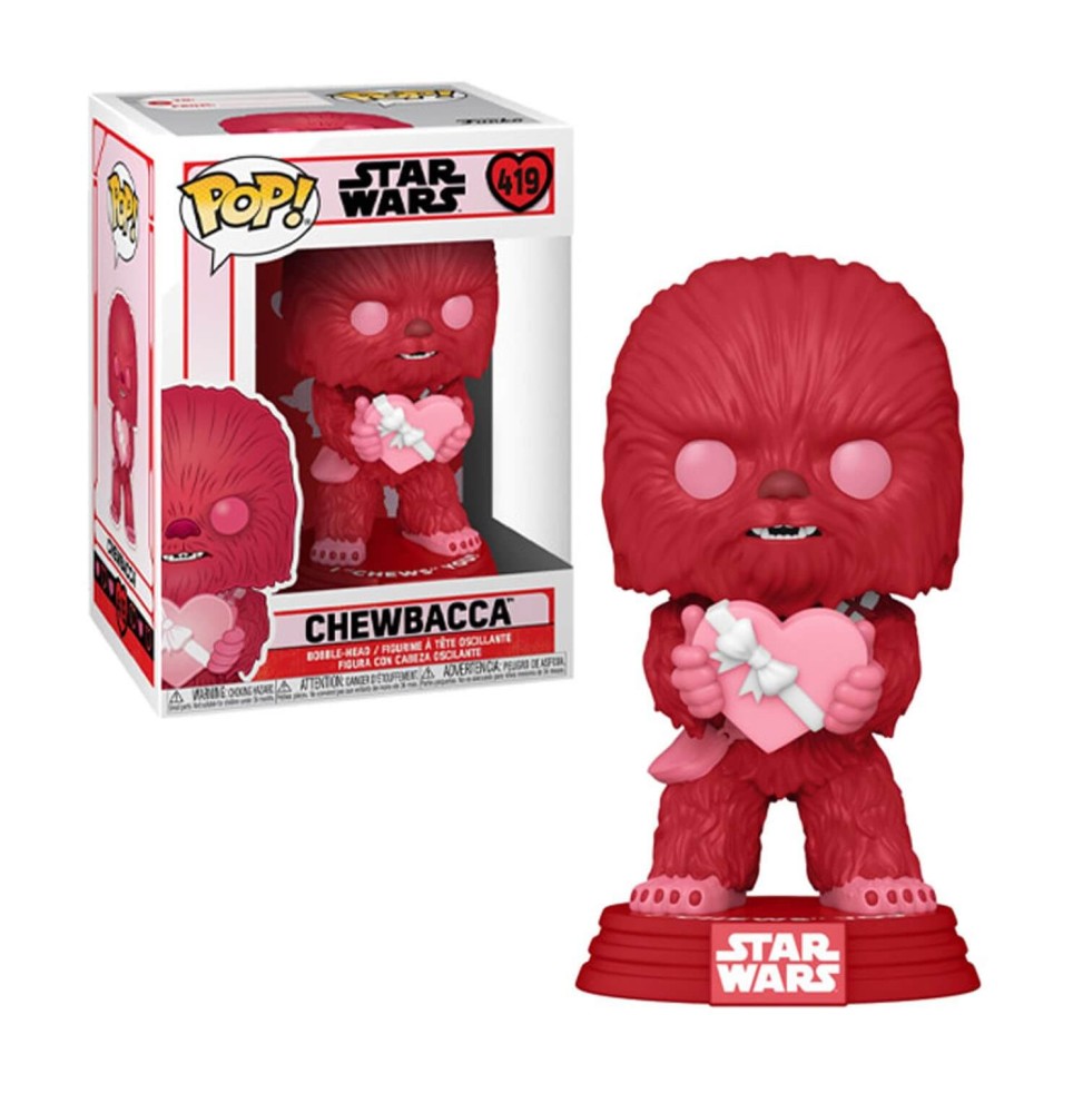 Figurine Star Wars - Valentines Cupid Chewbacca Pop 10cm