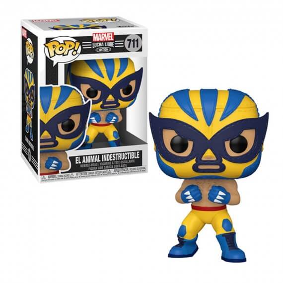 Figurine Marvel - Luchadores Wolverine Pop 10cm