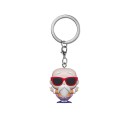 Porte Clé DBZ - Master Roshi Peace Sign Pocket Pop 4 cm