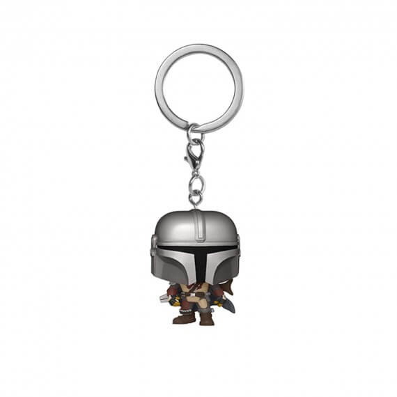 Porte Clé Star Wars Mandalorian - Mando Pocket Pop 4cm