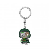 Porte Clé Marvel - Zombies Dr. Doom Pocket Pop 4cm