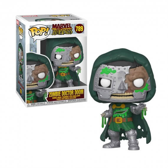 Figurine Marvel - Zombies Dr. Doom Pop 10cm