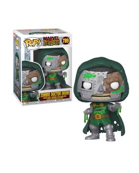 Figurine  Marvel - Zombies Dr. Doom Pop 10cm