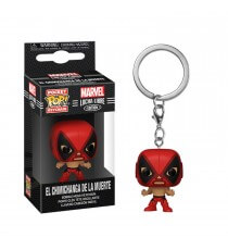 Porte Clé Marvel - Luchadores Deadpool Pocket Pop 4cm