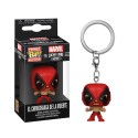 Porte Clé Marvel - Luchadores Deadpool Pocket Pop 4cm