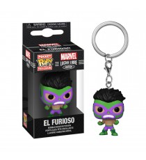 Porte Clé Marvel - Luchadores Hulk Pop Pocket 4cm