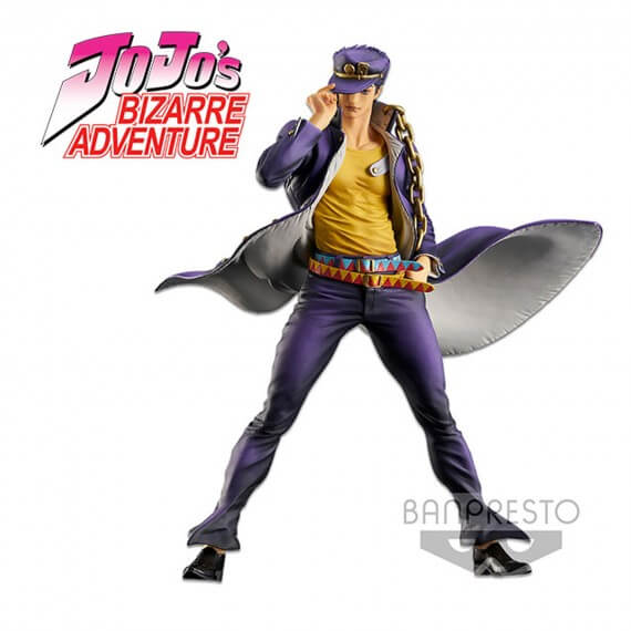 Figurine Jojo Bizarre Adventure - Jotaro Kujo Brush Super Master Stars Piece Stardust Crusaders 28cm