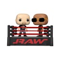 Figurine WWE - Moment The Rock vs Stone Cold Pop 10cm