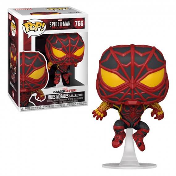 Figurine Marvel Games - Miles Morales Strike Suit Pop 10cm