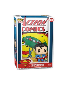 Figurine DC Comic Cover - Superman Action Comic Pop 10cm