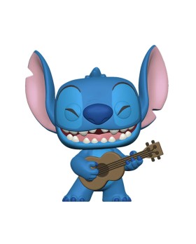 Figurine Disney Lilo & Stitch - Stitch Ukulele Pop 10cm