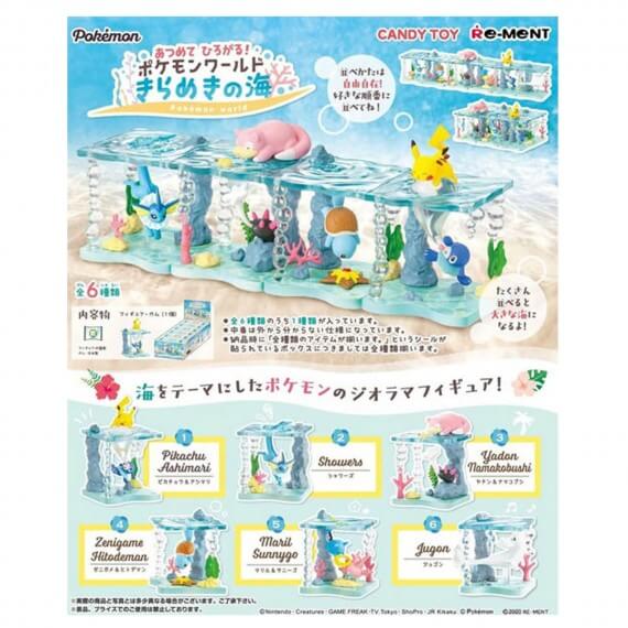 Set De 6 Figurines Pokemon World Ocean