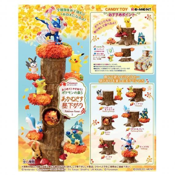 Set De 6 Figurines Pokemon Forest Vol 5