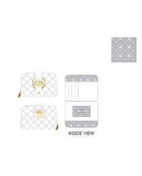 Portefeuille Star Wars - White Gold Rebel Hardware