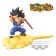 Figurine DBZ - Goku Blue Outfit Flying Nimbus Repro 13cm