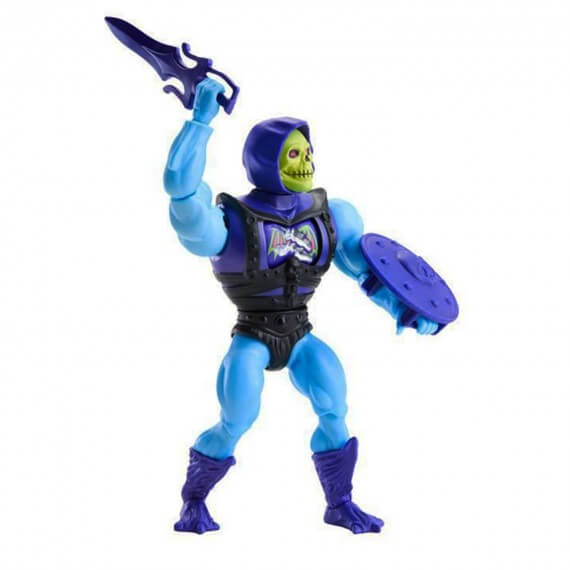 Figurine Les Maitres de l'Univers - Deluxe Skeletor Origins 14cm