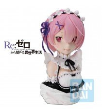 Figurine Re Zero - Ram Rejoice That There Are Lady On Each Arm Ichibansho 21cm