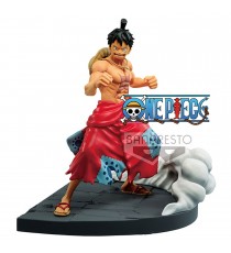 Figurine One Piece - Monkey D Luffy Log File Selection Worst Generation Vol1 13cm