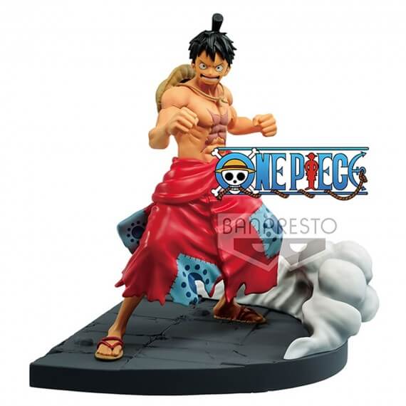 Figurine One Piece - Monkey D Luffy Log File Selection Worst Generation Vol1 13cm