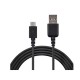 Câble micro USB Noir 1.20M