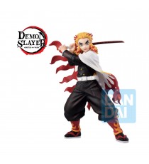 Figurine Demon Slayer Kimetsu No Yaiba - Ichibansho Mugen Train Kyojuro Rengoku 20cm