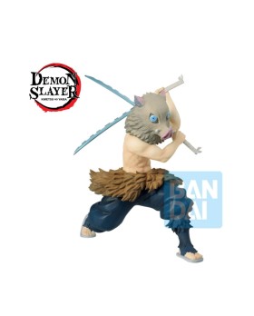 Figurine Demon Slayer Kimetsu No Yaiba - Inosuke Hashibira  Ichibansho Mugen Train 14cm