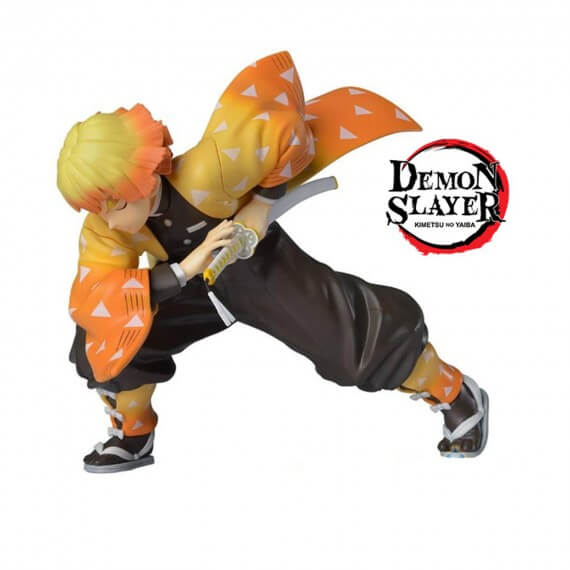 Figurine Demon Slayer Kimetsu No Yaiba - Agatsuma Zenitsu 14cm