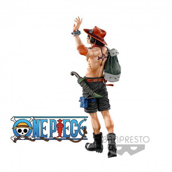 Figurine One Piece - Portgas.D.Ace Super Master Stars Piece Brush 30cm