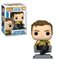 Figurine Star Trek - Cap Kirk In Chair Pop 10cm