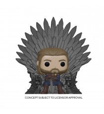 Figurine Game Of Thrones - Ned Stark On Throne Pop 10cm