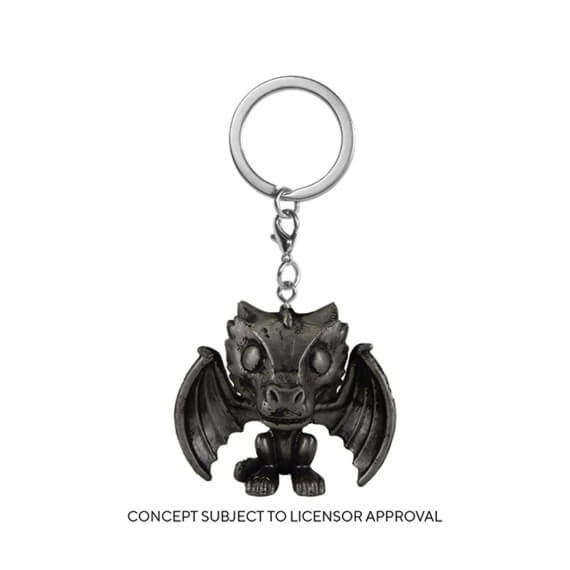 Porte Clé Game Of Thrones - Iron Drogon Pocket Pop 4cm