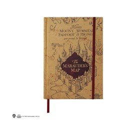 Carnet Harry Potter Carte Du Maraudeur