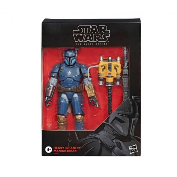 Figurine Star Wars Mandalorian - Heavy Infantry Mandalorian Black Series 15cm