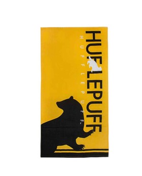 Serviette de plage Harry Potter - Poufsouffle