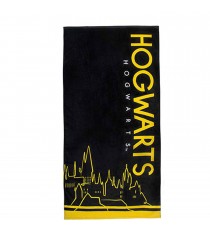 Serviette de plage Harry Potter - Poudlard