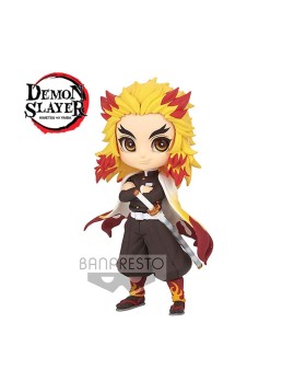 Figurine Demon Slayer Kimetsu No Yaiba - Kyojuro Rengoku Vol 5  Q Posket 7cm